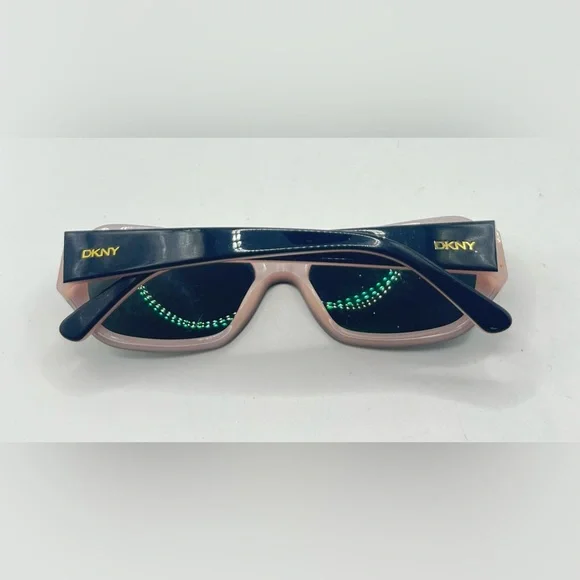 DKNY DY4009 Black Oval Sunglasses Frames Only - Picture 4 of 8